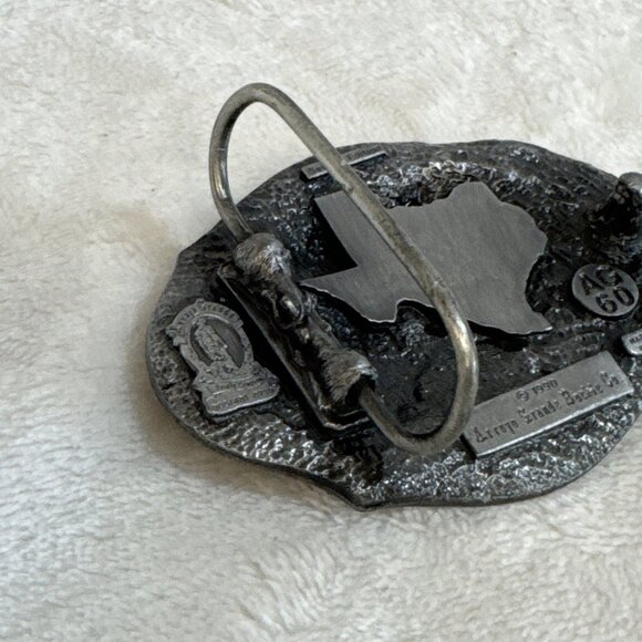 Vintage 1990 Arroyo Grande Texas 2nd Edition Belt Buckle - Picture 6 of 8